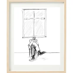 ole-kristian joki haukeberg Vindu A4 Kunst Hvit