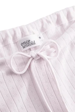 Once Untold Sophie trousers Bukse Lyserosa