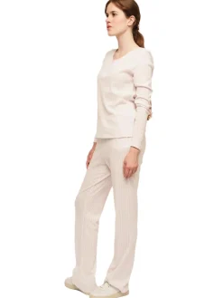 Once Untold Sophie trousers Bukse Lyserosa