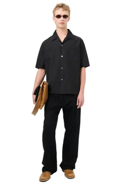 Our Legacy HEUSEN SHIRT SHORTSLEEVE Skjorte Sort