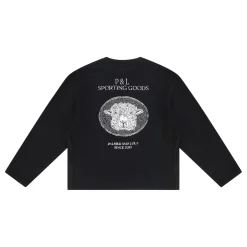 PAL Wolds Crewneck Without Hem Genser Sort