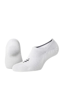 Panos Emporio Hans Erik Cotton No Show Liner 3pk Sokker Hvit