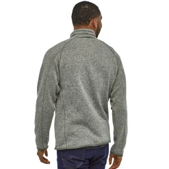 Patagonia M Better Sweater 1/4 Zip Stonewash Genser Lys Grå Melert