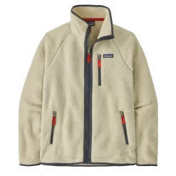 Patagonia M Retro Pile Jkt Pelican Jakke Beige