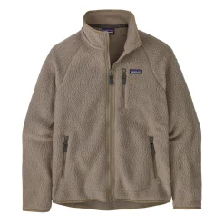 Patagonia M Retro Pile JKT Jakke Beige Grå