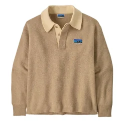 Patagonia Recycled Wool-Blend Rugby Sweater Genser Beige