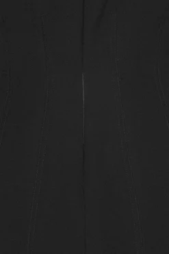 ROTATE Suiting LS Mini Dress Kjole Sort