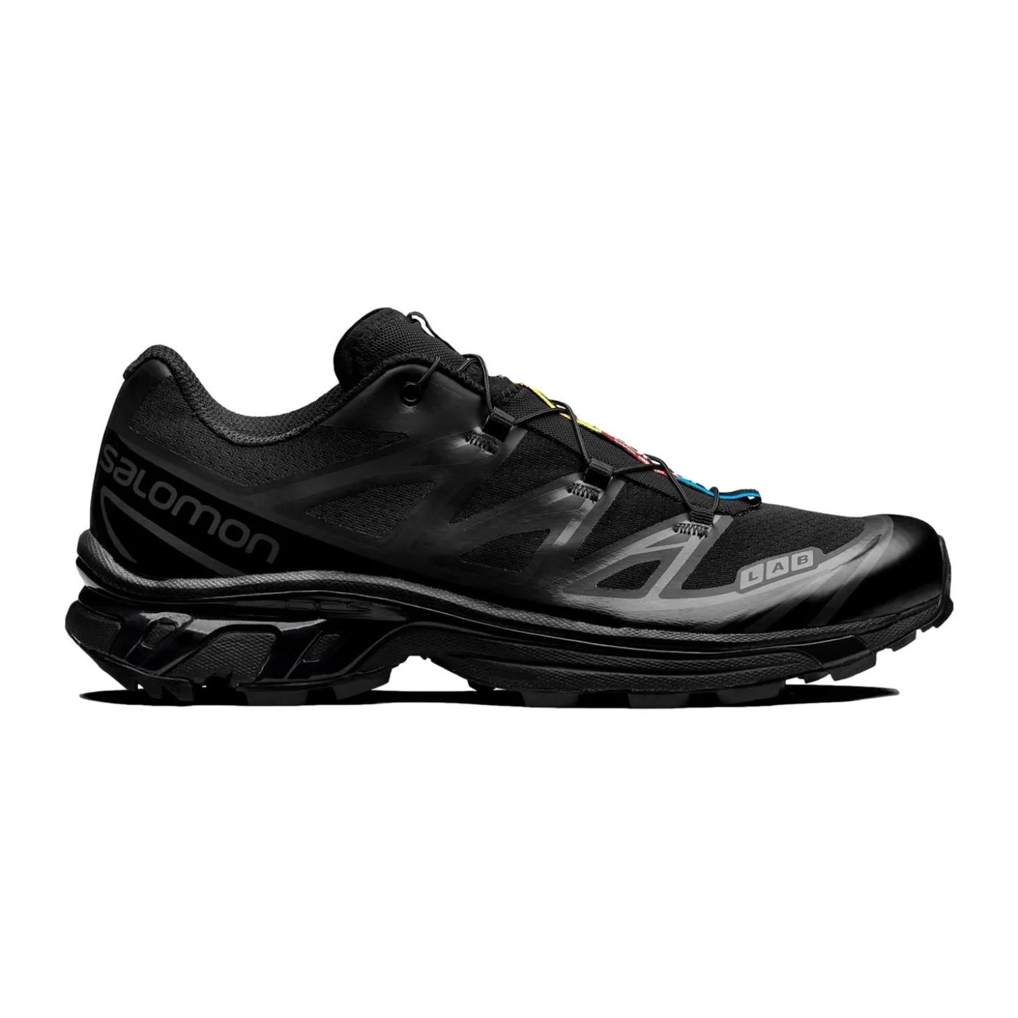Salomon XT-6 Black/Black/Phantom Sko Sort