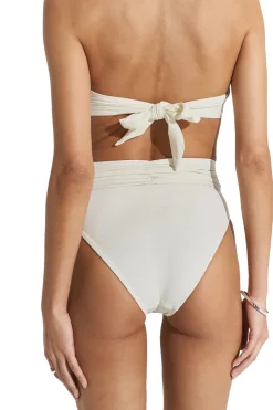 Seaquelle Billow Bikini Top Badetøy Off-White