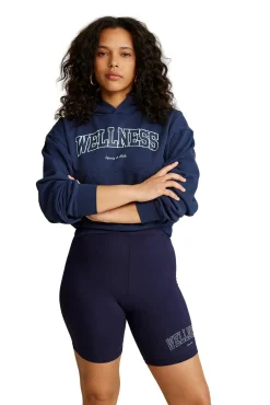 Sporty & Rich Wellness Biker Short Shorts Marine