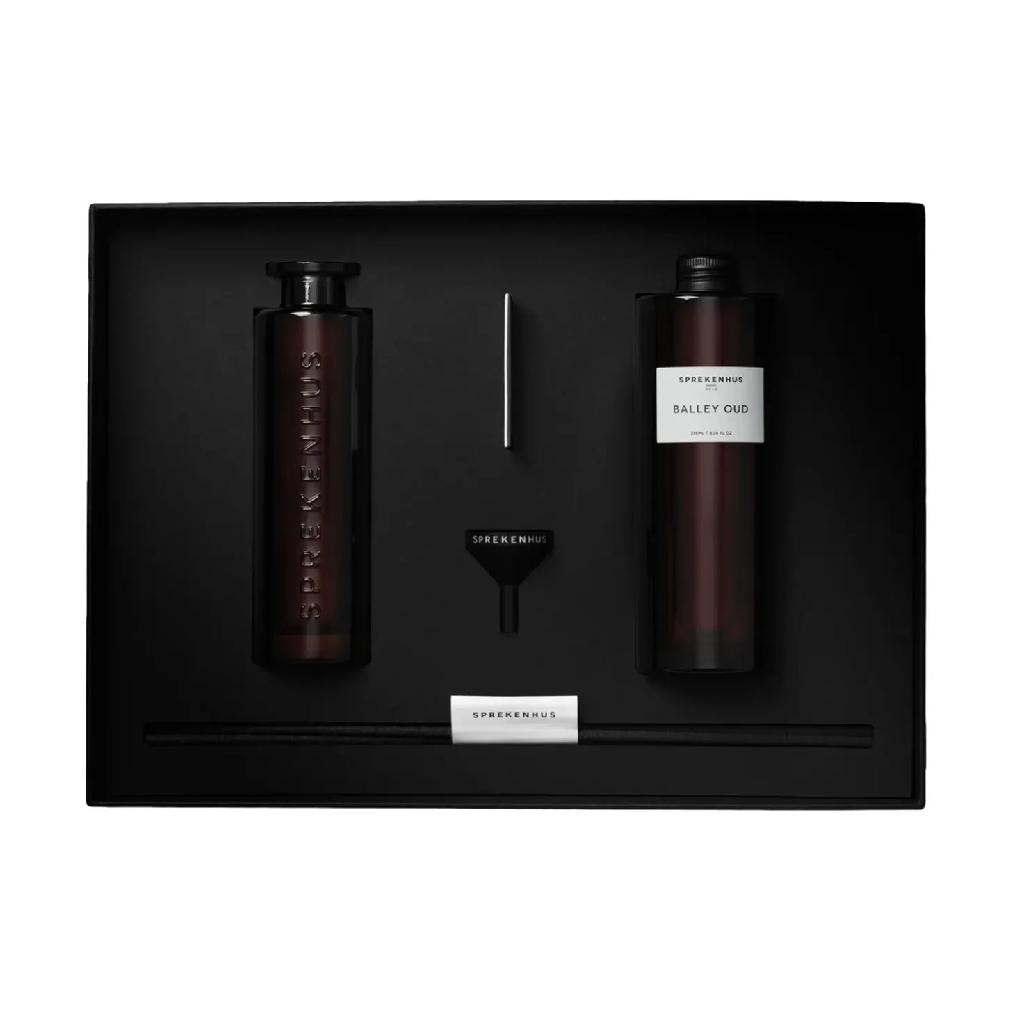 Sprekenhus Diffuser Kit 250ml - Balley oud Duftpinner Hvit