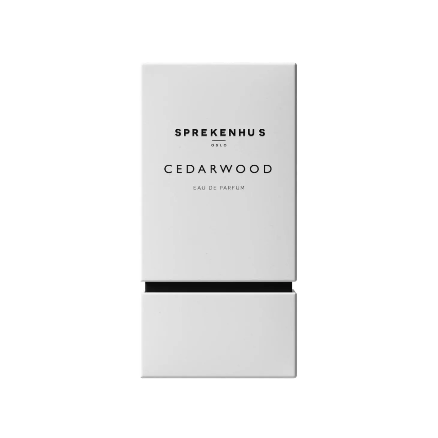 Sprekenhus Eau de Parfum 100ml - Cedarwood Parfyme Hvit