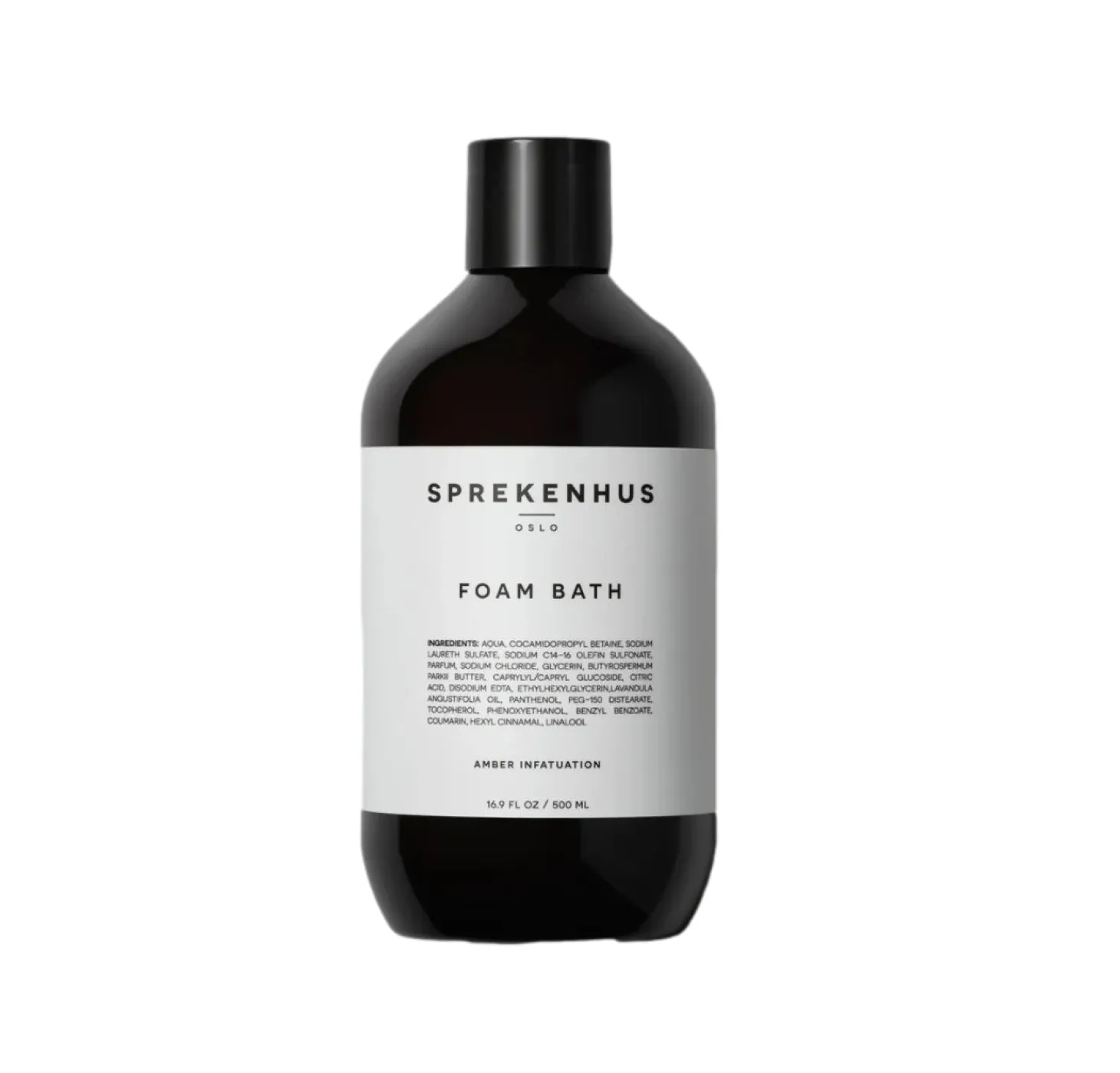 Sprekenhus Foam Bath 500ml - Amber Infatuation Bodycare Hvit