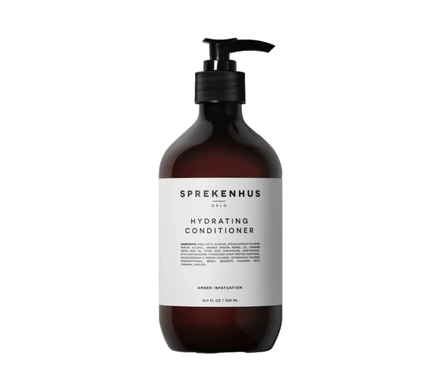 Sprekenhus Hydrating Conditioner 500ml - Amber Infatution Shampoo Gjennomsiktig