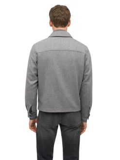 Tiger of Sweden Barnaby Zip Overshirt Grå