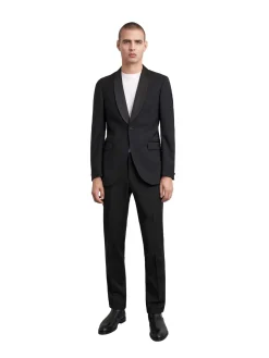 Tiger of Sweden Thulin Smoking bukse Dressbukse Sort