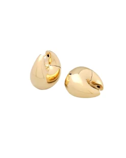Tom Wood Bao Hoops Large Gold Øredobber Gull