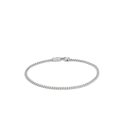 Tom Wood Curb Bracelet M Armbånd Sølv