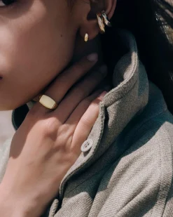 Tom Wood Ice Huggie Gold Øredobber Gull