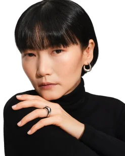 Tom Wood Twist Hoops Øredobber Sølv