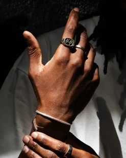 TwoJeys Framed Ring Ring Sølv