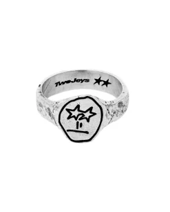 TwoJeys Starry Eyed Ring Ring Sølv