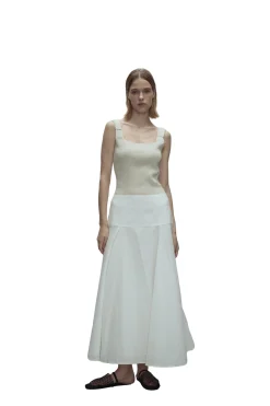 Viktoria Chan Gelene square knit Skjorte Beige