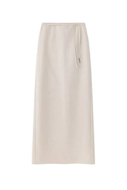 Viktoria Chan Mena Long Skirt Skjørt Beige